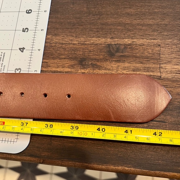 This is a vintage authentic Burberry, leather and canvas belt - Picture 5 of 8